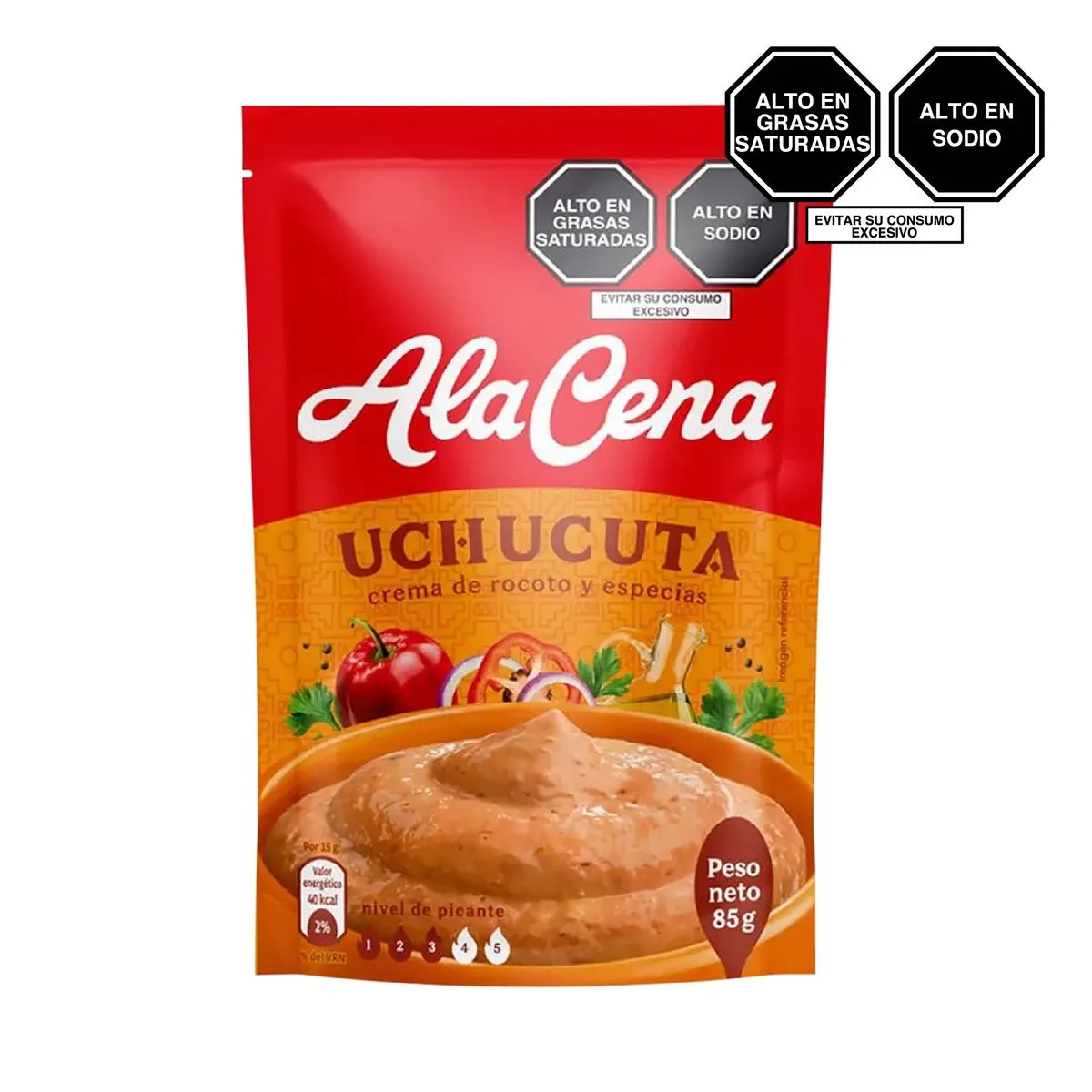 Crema de Rocoto ALACENA Uchucuta Doypack 85g