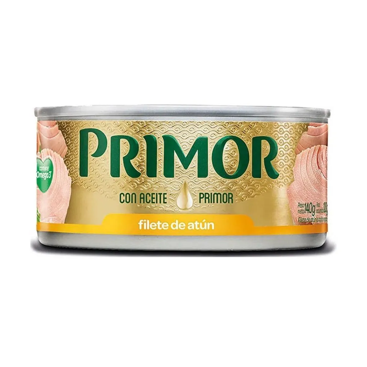Filete de Atún PRIMOR en Aceite Vegetal Lata 140g