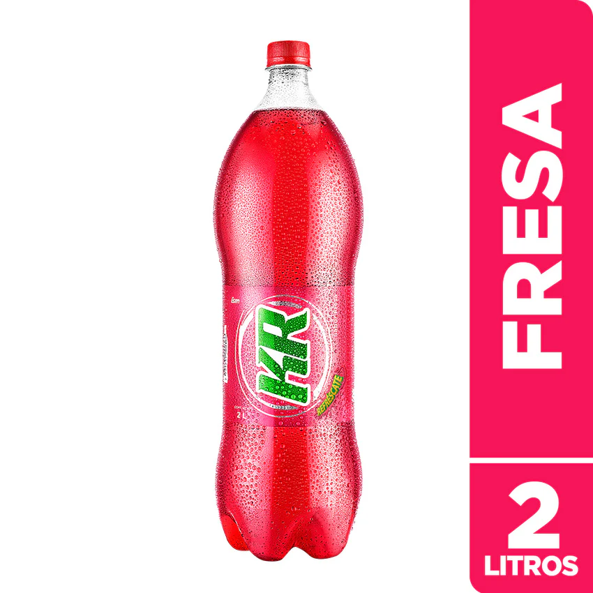 Gaseosa KOLA REAL Fresa Botella 2L