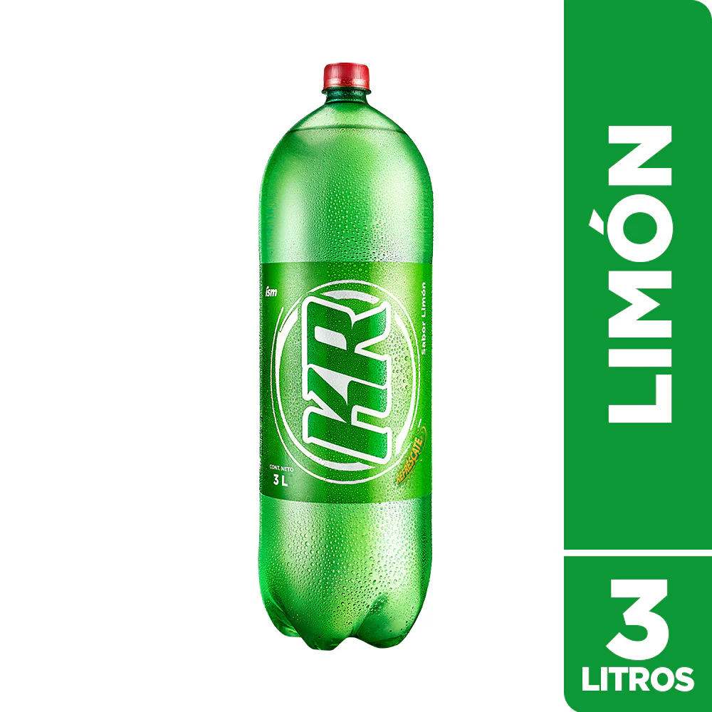 Gaseosa KOLA REAL Limón Botella 3L
