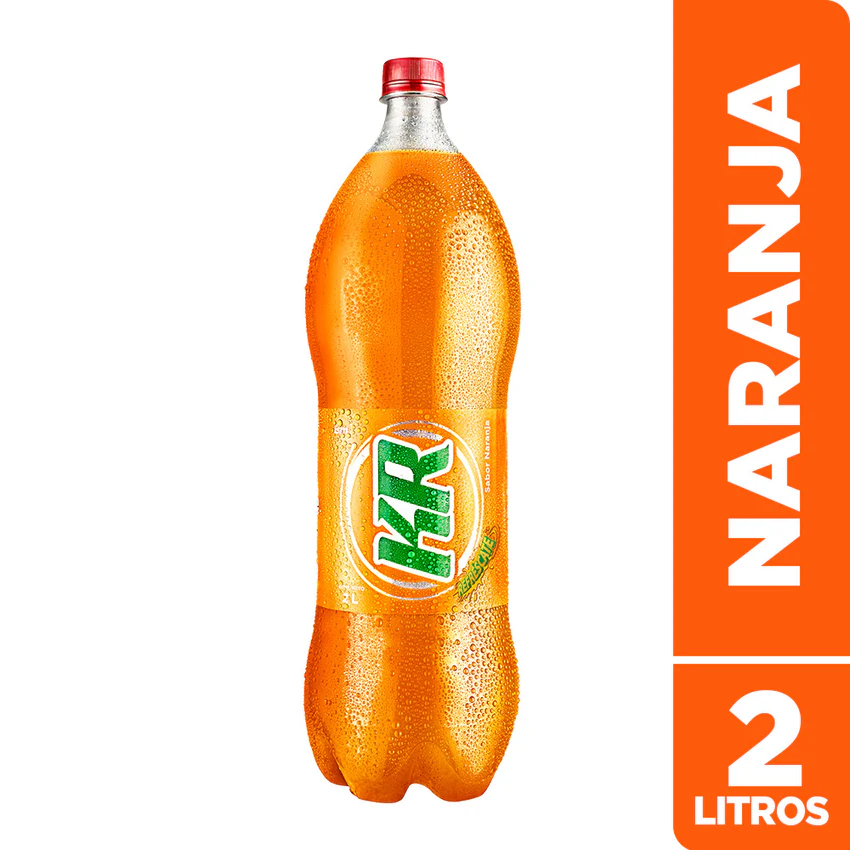 Gaseosa KOLA REAL Naranja Botella 2L